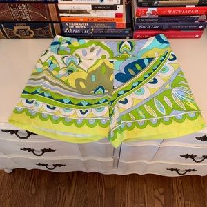 J. McLaughlin Patterned Nylon Shorts